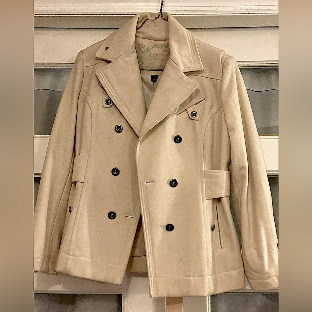 Esprit off-white winter coat.